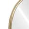 18" Round Wall Mirror in Gold Metal Frame by Ashland®